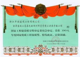 師院優(yōu)質(zhì)工程榮譽證書